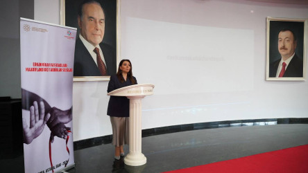 Suraxanı rayonunda “Cəmiyyətin və Medianın İnkişafı” İctimai Birliyinin icra etdiyi “Erkən nikah və fəsadları: maarifləndirici tədbirlər silsiləsi” adlı layihə çərçivəsində konfarns  keçirilib