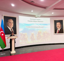 27 Sentyabr – Anım Günü ilə əlaqədar Suraxanı Rayon Heydər Əliyev Mərkəzində və rayonun bütün ümumtəhsil müəssisələrində tədbirlər keçirilib