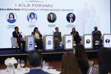 Ailə, Qadın və Uşaq Problemləri üzrə Dövlət Komitəsinin təşkilatçılığı ilə “Rəqəmsal dövrdə ailə: transformasiyanın yeni sərhədləri” mövzusunda keçirirlən I Ailə Forumunda Suraxanı rayonunun da nümunəvi ailələri iştirak ediblər
