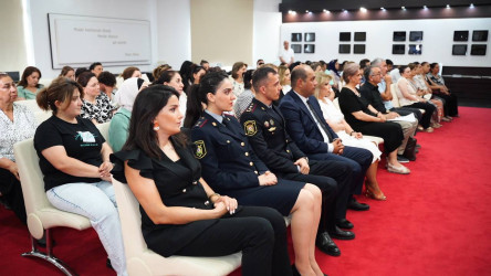 Suraxanı rayonunda “Cəmiyyətin və Medianın İnkişafı” İctimai Birliyinin icra etdiyi “Erkən nikah və fəsadları: maarifləndirici tədbirlər silsiləsi” adlı layihə çərçivəsində konfarns  keçirilib