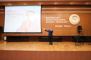 İyunun 13-də Suraxanı Rayon İcra Hakimiyyətində 15 İyun – Milli Qurtuluş Günü münasibətilə tədbir keçirilib