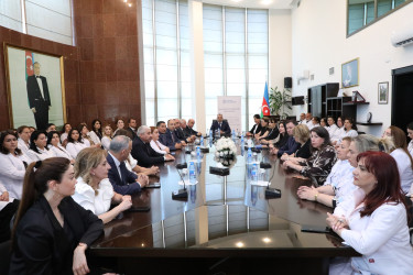 İyunun 17-də Suraxanıda tibb işçilərinin peşə bayramı qeyd olundu