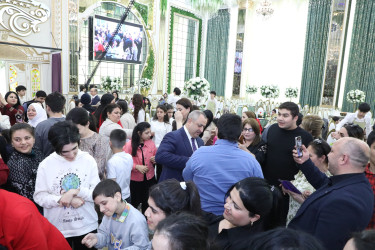 Suraxanı Rayon İcra Hakimiyyətinin və "Autizm fərqlilikdir" İctimai Birliyinin birgə təşkilatçılığı ilə Autizm aylığı çərçivəsində Aura şadlıq sarayında xüsusi qayğıya ehtiyacı olan uşaqlar üçün tədbir təşkil olunub