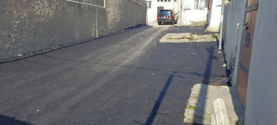 Suraxanıda növbəti küçə asfaltlanıb