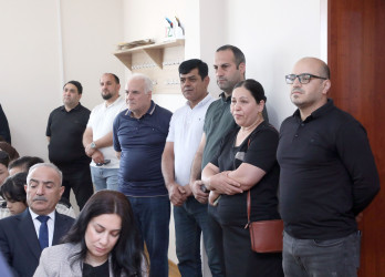 Suraxanı Rayon İcra Hakimiyyətinin başçısı Adil Əliyevin vətəndaşlarla növbəti səyyar görüşü mayın 20-də Yeni Suraxanı qəsəbəsində yerləşən 101 saylı tam orta ümumtəhsil məktəbində keçirilib