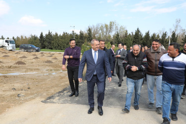 Ətraf mühitin qorunması və yaşıllıq zonalarının genişləndirilməsi məqsədilə Suraxanı rayonu, Bahar yaşayış sahəsində ağacəkmə aksiyası təşkil olunub