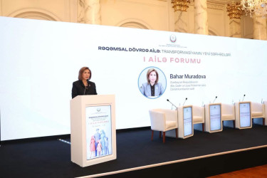 Ailə, Qadın və Uşaq Problemləri üzrə Dövlət Komitəsinin təşkilatçılığı ilə “Rəqəmsal dövrdə ailə: transformasiyanın yeni sərhədləri” mövzusunda keçirirlən I Ailə Forumunda Suraxanı rayonunun da nümunəvi ailələri iştirak ediblər