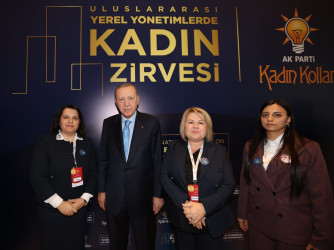 Zığ bələdiyyəsinin sədri, şəhidimizin həyat yoldaşı Arzu Aslanova “Yerli İdarəetmədə Qadınlar Zirvəsi” Beynəlxalq Sammitdə iştirak edib