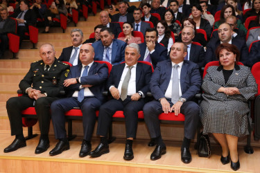 Suraxanı Rayon İcra Hakimiyyətinin təşkilatçılığı ilə 27 sentyabr Anım Günü münasibətilə tədbir keçirilib