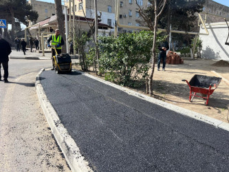 Suraxanıda aparılan genişmiqyaslı abadlıq və təmizlik işləri davam etdirilir