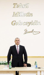 Suraxanı Rayon İcra Hakimiyyətinin başçısı Adil Əliyevin vətəndaşlarla növbəti səyyar görüşü oktyabrın 7-də Əmircan qəsəbəsində yerləşən 154 №-li tam orta ümumtəhsil məktəbində təşkil olunub
