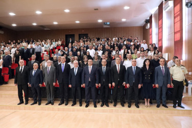 15 İyun – Milli Qurtuluş Günü münasibətilə Suraxanı Rayon İcra Hakimiyyətinin təşkilatçılığı ilə “Şəhərsalma və Memarlıq İli” çərçivəsində “Milli Qurtuluş – Müasir Azərbaycanın təməli” adlı tədbir keçirilib