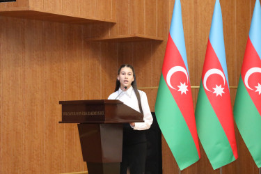 Suraxanıda “Heydər Əliyev və Azərbaycan tarixi” referat-yazı müsabiqəsinin rayon mərhələsinin yekunlarına həsr olunmuş elmi-praktik konfrans keçirilib