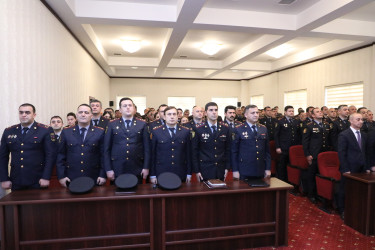 Suraxanı rayonunda “2 İyul tarixində – Azərbaycan Polisi Günü” münasibətilə tədbir keçirilib.