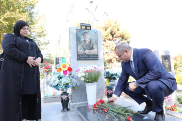 Suraxanı Rayon İcra Hakimiyyətinin başçısı Adil Əliyev və müavinləri Yeni Suraxanı, Binə, Hövsan, Zığ, Sabunçu və Qala qəsəbələrində vətənimizin müstəqilliyi və ərazi bütövlüyü uğrunda canlarını fəda etmiş şəhidlərimizin məzarlarını ziyarət ediblər