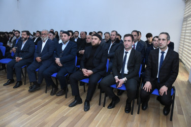 Aprelin 29-da Dini Qurumlarla İş üzrə Dövlət Komitəsinin, Suraxanı Rayon İcra Hakimiyyətinin və Suraxanı Gənclər Evinin birgə təşkilatçılığı ilə “Gənclərin sosial mediada təhlükəsizliyi: dini radikalizmə qarşı təbliğat” adlı maarifləndirici tədbir keçirilib