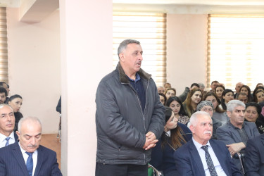 Aprelin 8-də Suraxanı Rayon cra Hakimiyyətinin başçısı Adil Əliyev  növbəti səyyar görüşünü  Zığ qəsəbəsinin sakinləri keçirdi