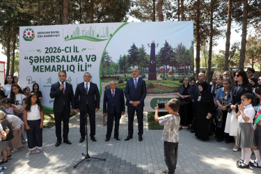 “Şəhərsalma və Memarlıq İli” çərçivəsində Suraxanı Rayon İcra Hakimiyyəti tərəfindən rayon ərazisində həyata keçirilən genişmiqyaslı abadlıq-quruculuq tədbirləri davam edərək Yeni Suraxanı qəsəbəsində də əsaslı yenidənqurma işləri aparılıb