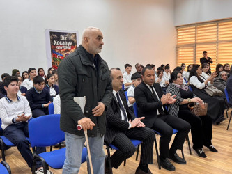 Suraxanı Gənclər evində Xocalı soyqırımının 34-cü ildönümünə həsr olunmuş “Biz Xocalıya qayıtdıq” adlı anım tədbiri keçirilib