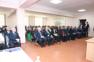 Aprelin 8-də Suraxanı Rayon cra Hakimiyyətinin başçısı Adil Əliyev  növbəti səyyar görüşünü  Zığ qəsəbəsinin sakinləri keçirdi