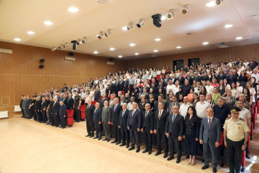 15 İyun – Milli Qurtuluş Günü münasibətilə Suraxanı Rayon İcra Hakimiyyətinin təşkilatçılığı ilə “Şəhərsalma və Memarlıq İli” çərçivəsində “Milli Qurtuluş – Müasir Azərbaycanın təməli” adlı tədbir keçirilib