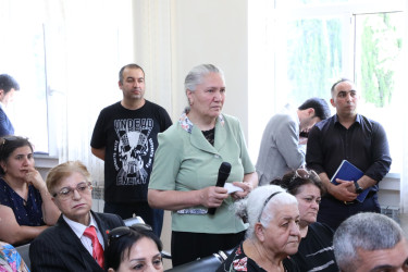 İyulun 2-də Suraxanı Rayon İcra Hakimiyyətinin başçısı Adil Əliyevin  növbəti səyyar görüşü  Qaraçuxur qəsəbəsində keçirildi