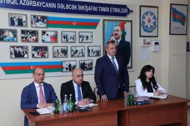 RİH başçısı Adil Əliyev sakinlərlə növbəti görüşünü keçirdi