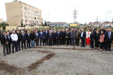 Suraxanıda 27 Sentyabr - Anım Gününə həsr olunmuş ağacəkmə aksiyası keçirilib