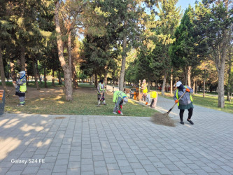 Suraxanı rayonunda iməcilik və abadlıq işləri davam edir