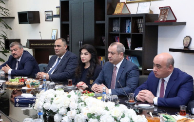 Suraxanıda WUF-13 Beynəlxalq Forumunda iştirak etmiş Latviya nümayəndə heyəti ilə görüş keçirilib