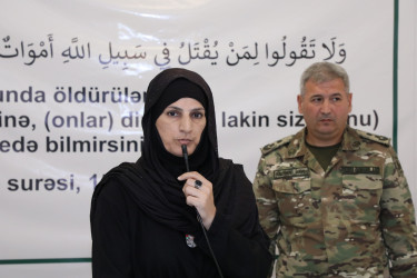 Fatimeyi-Zəhra məscidində 27 sentyabr – Anım günü ilə əlaqədar ehsan süfrəsi açılıb