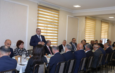 Fatimeyi-Zəhra məscidində 27 sentyabr – Anım günü ilə əlaqədar ehsan süfrəsi açılıb