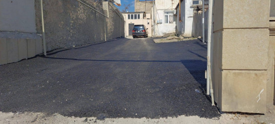 Suraxanıda növbəti küçə asfaltlanıb