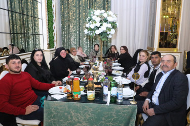 Suraxanıda  iftar süfrəsi təşkil olunub