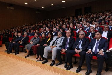 Suraxanı Rayon İcra Hakimiyyətinin təşkilatçılığı ilə 27 sentyabr Anım Günü münasibətilə tədbir keçirilib