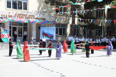 28 May – Müstəqillik Günü münasibətilə Suraxanı rayonunda A.Səfərov adına 114 №-li, D.Məmmədzadə adına 232 №-li və 279 №-li tam orta ümumtəhsil müəssisələrində tədbirlər təşkil olunub.