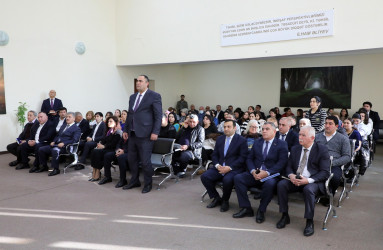 Yanvarın 7-də Suraxanı Rayon İcra Hakimiyyətinin başçısı Adil Əliyev B.Qulamoğlu adına 285 nömrəli tam orta ümumtəhsil məktəbdə Qaraçuxur qəsəbə sakinləri ilə görüşüb