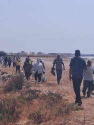 “Təmiz ölkəm” devizi altında keçirilən Ümumrespublika Təmizlik Marafonu çərçivəsində növbəti dəfə Xəzər dənizinin Suraxanı rayonu Hövsan sahili tullantılardan təmizlənib