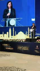 Zığ bələdiyyəsinin sədri, şəhidimizin həyat yoldaşı Arzu Aslanova “Yerli İdarəetmədə Qadınlar Zirvəsi” Beynəlxalq Sammitdə iştirak edib