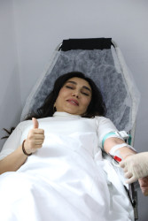 Aprelin 14-də Səhiyyə Nazirliyi Respublika Qan Bankının təşəbbüsü, Suraxanı Rayon İcra Hakimiyyəti və Suraxanı Tibb Mərkəzinin birgə təşkilatçılığı ilə növbəti dəfə könüllü qanvermə aksiyası keçirilib