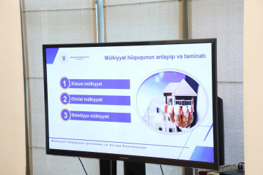 Oktyabrın 9-da Hüquq və İnsan Haqları İnstitutu tərəfindən “Mülkiyyət hüququnun qorunması və Avropa Konvensiyası” mövzusunda Suraxanı Rayon İcra Hakimiyyətinin əməkdaşları üçün təlim təşkil olunub