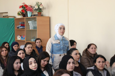 Suraxanı Rayon İcra Hakimiyyətinin başçısı Adil Əliyevin vətəndaşlarla növbəti səyyar görüşü martın 16-da Yeni Suraxanı qəsəbəsində yerləşən 316 saylı tam orta ümumtəhsil məktəbində keçirilib