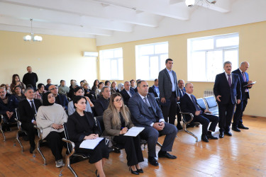 Oktyabrın 1-də Suraxanı Rayon İcra Hakimiyyətinin başçısı Adil Əliyev Qaraçuxur qəsəbə  sakinləri ilə növbəti  səyyar qəbul keçirib