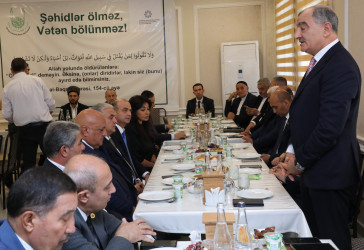 Fatimeyi-Zəhra məscidində 27 sentyabr – Anım günü ilə əlaqədar ehsan süfrəsi açılıb