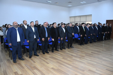 Aprelin 29-da Dini Qurumlarla İş üzrə Dövlət Komitəsinin, Suraxanı Rayon İcra Hakimiyyətinin və Suraxanı Gənclər Evinin birgə təşkilatçılığı ilə “Gənclərin sosial mediada təhlükəsizliyi: dini radikalizmə qarşı təbliğat” adlı maarifləndirici tədbir keçirilib