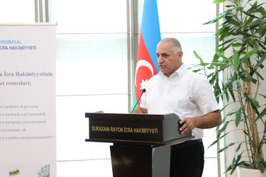 Suraxanı rayonunda Ağsaqqallar Şurasının hesabat konfransı keçirilib