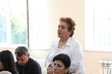 Suraxanı Rayon İcra Hakimiyyətinin başçısı Adil Əliyevin vətəndaşlarla növbəti səyyar görüşü sentyabrın 16-da Yeni Suraxanı qəsəbəsində yerləşən 101 saylı tam orta ümumtəhsil məktəbində keçirilib