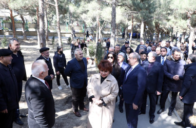 “Şəhərsalma və Memarlıq İli”  çərçivəsində Suraxanı rayonu, Əmircan qəsəbəsində salınan yeni park martın 19-da bayramlar ərəfəsində sakinlərin istifadəsinə verilib