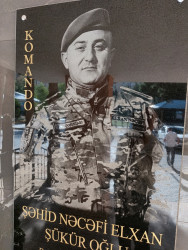 Lokal antiterror tədbirləri zamanı şəhid olan mayor Elxan Nəcəfinin anası Afət Nəcəfi bu gün 62 yaşında öz doğum günündə dünyasını dəyişib