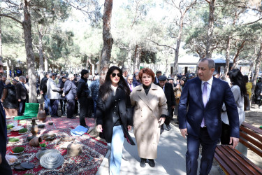 “Şəhərsalma və Memarlıq İli”  çərçivəsində Suraxanı rayonu, Əmircan qəsəbəsində salınan yeni park martın 19-da bayramlar ərəfəsində sakinlərin istifadəsinə verilib